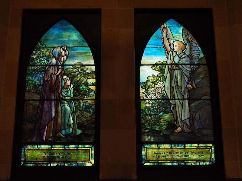 The Angel greets Mary