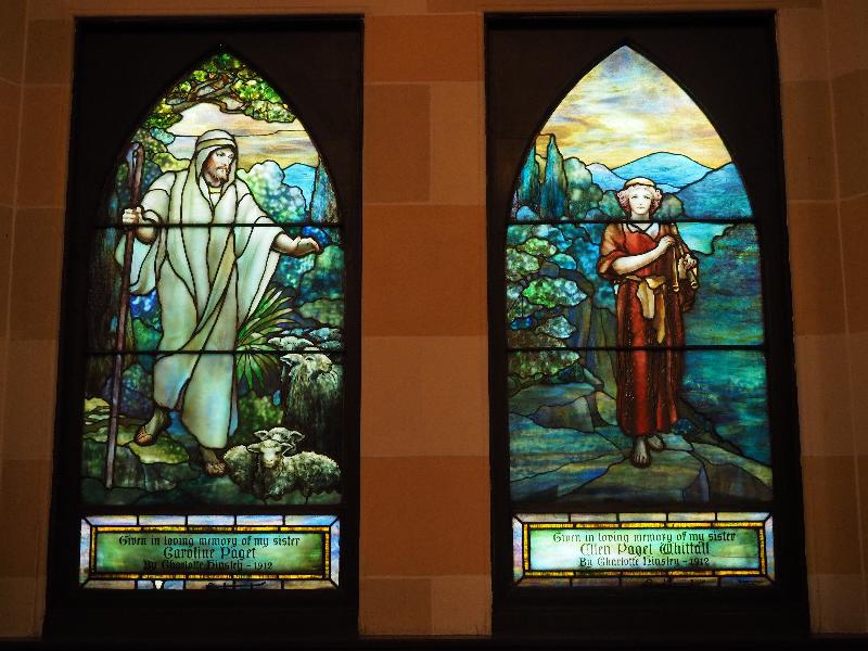 Paget and Whittall Memorial Window:  The Good Shepherd