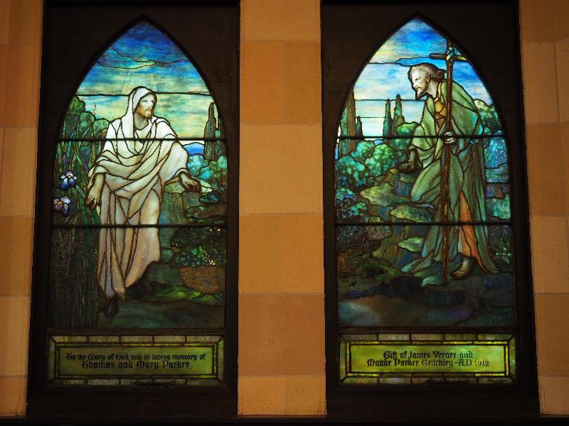 Parker Memorial Window:  Our Lord's Baptism