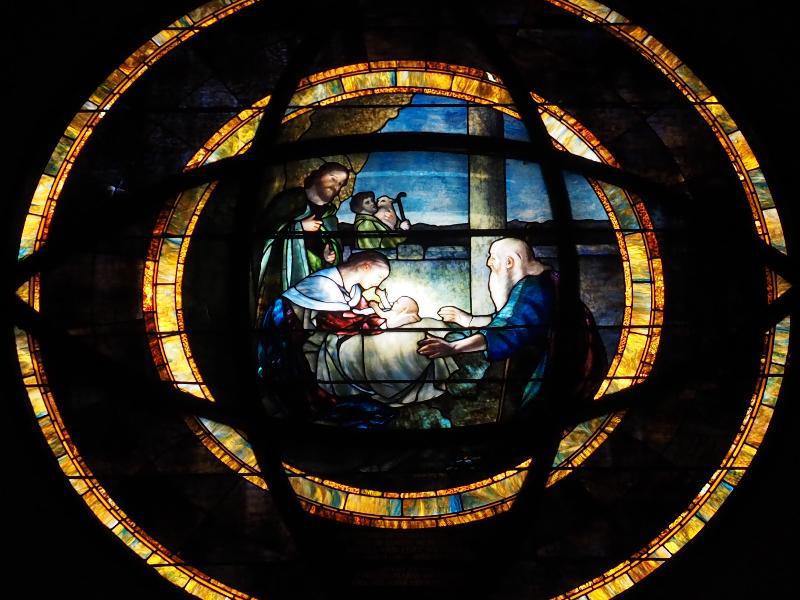 Wetmore Memorial Window:  Nativity