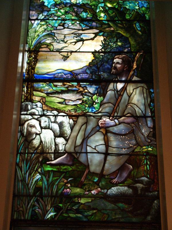 Wisner Memorial Window:  Good Shepherd