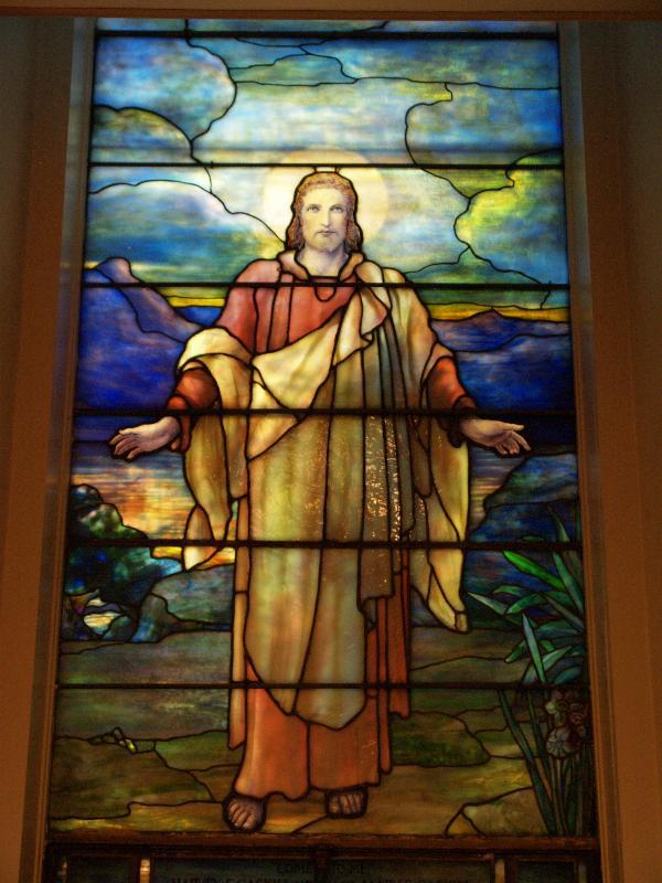 Gaskill Memorial Window:  Come Unto Me