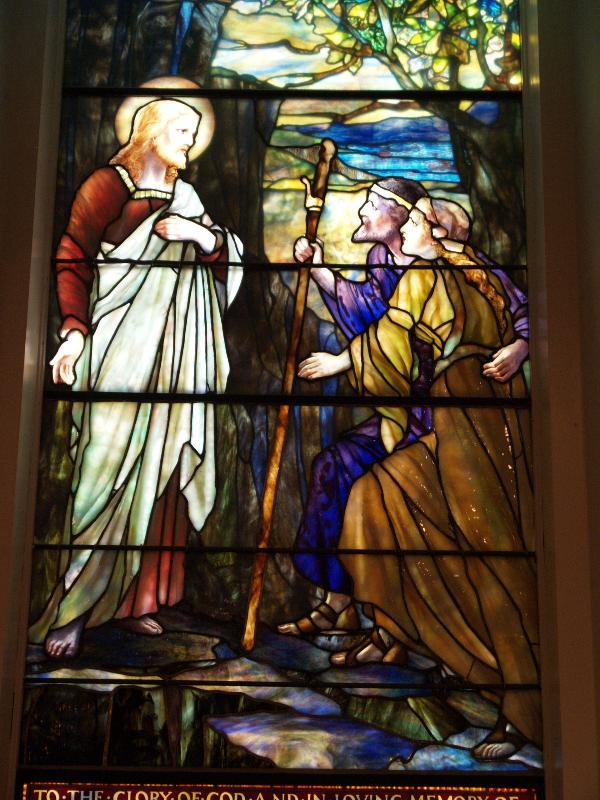 Pomroy Memorial Window:  I Am the Way, the Truth and the Life