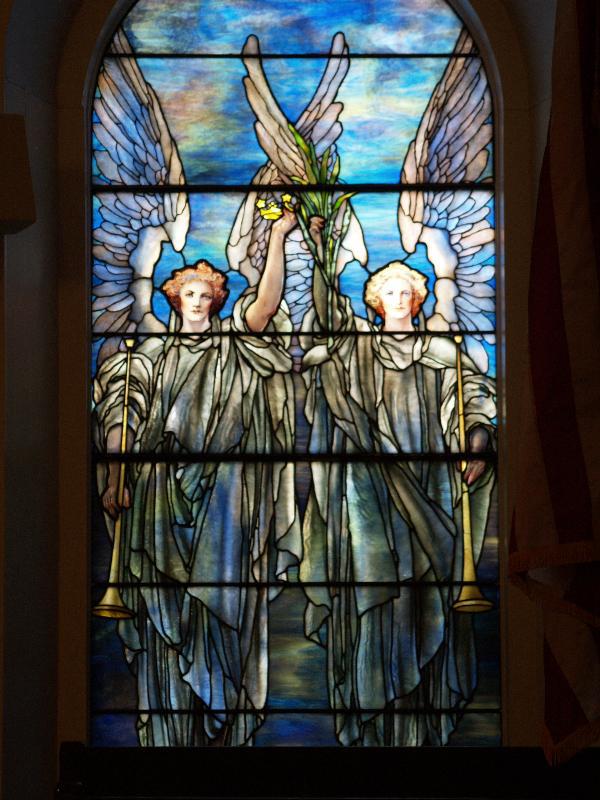 Potter Memorial Window:  Angels