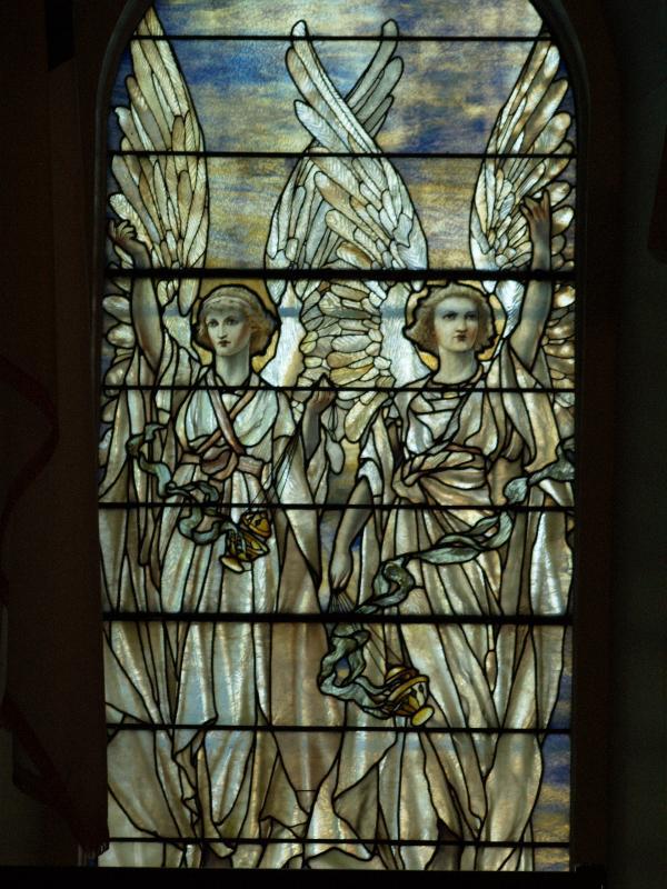 Wisner Memorial Window:  Angels of Sight