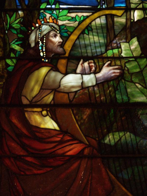 Ferguson Memorial Window:  King David