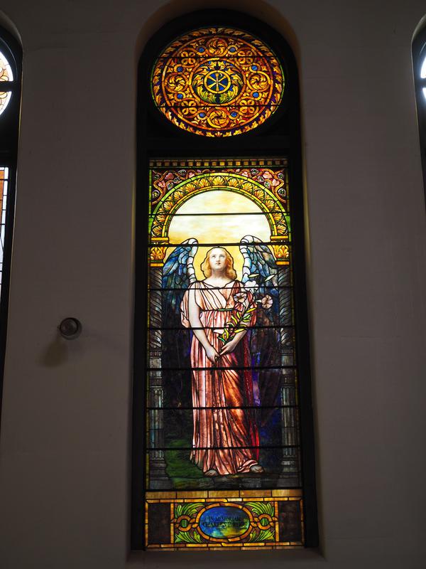 Rugg Memorial Window:  Resurrection Angel