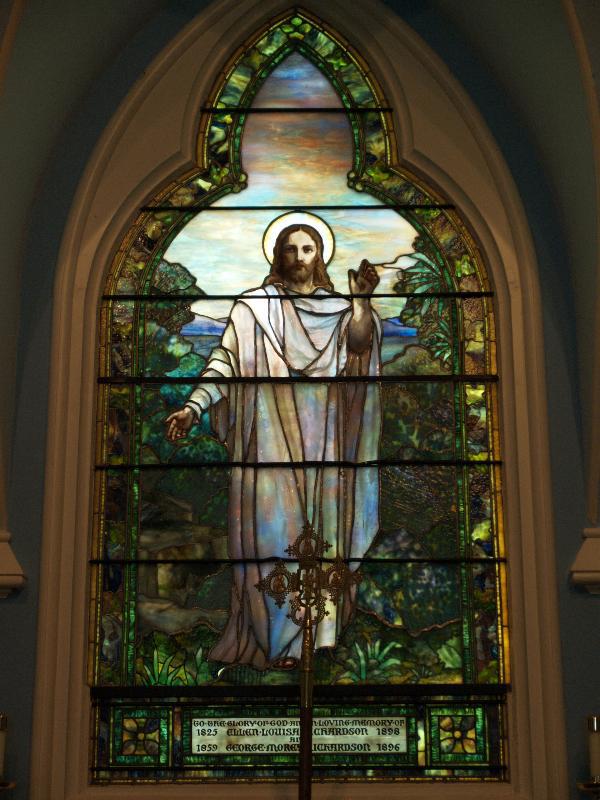 Richardson Memorial Window:  Christ