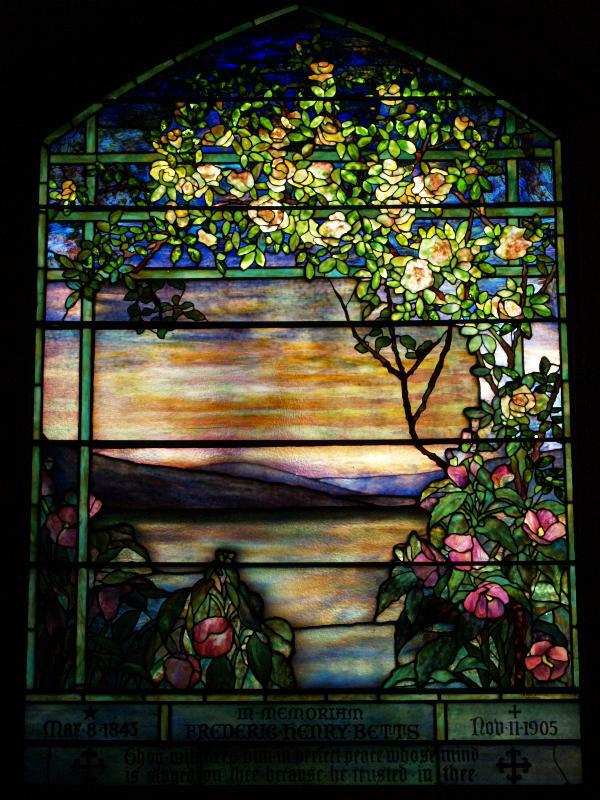 Betts Memorial Window:  landscape