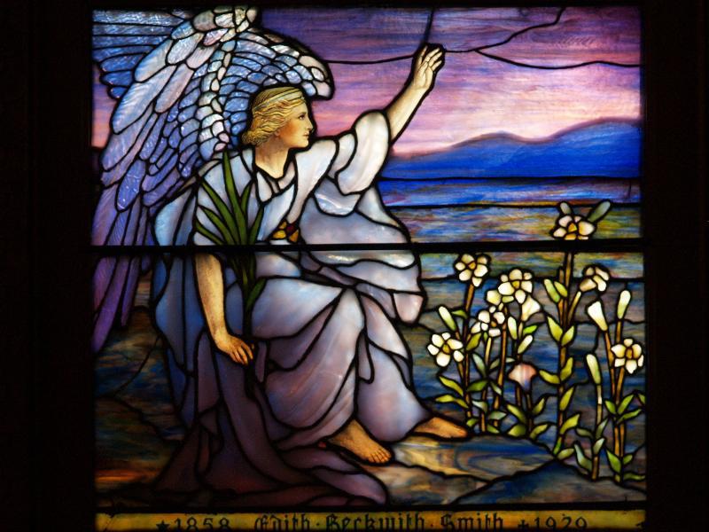 Smith Memorial Window:  Angel