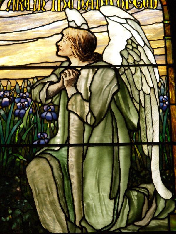 Craig Memorial Window:  Adoring Angels