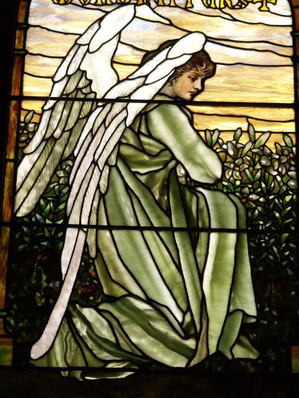 Craig Memorial Window:  Adoring Angels
