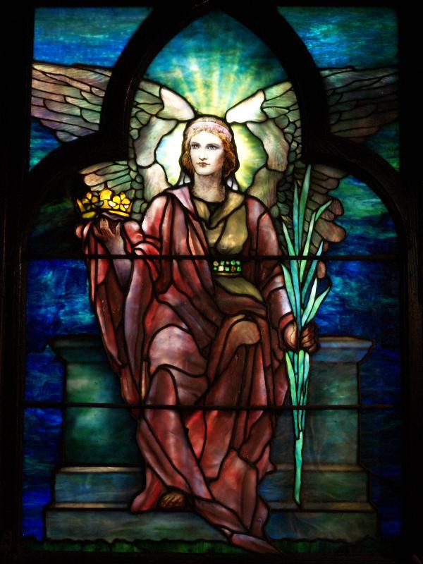 Griswold Memorial Window:  Crown of Life