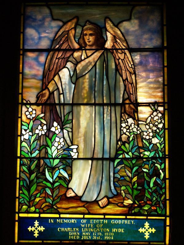 Hyde Memorial Window:  Angel of Resurrection
