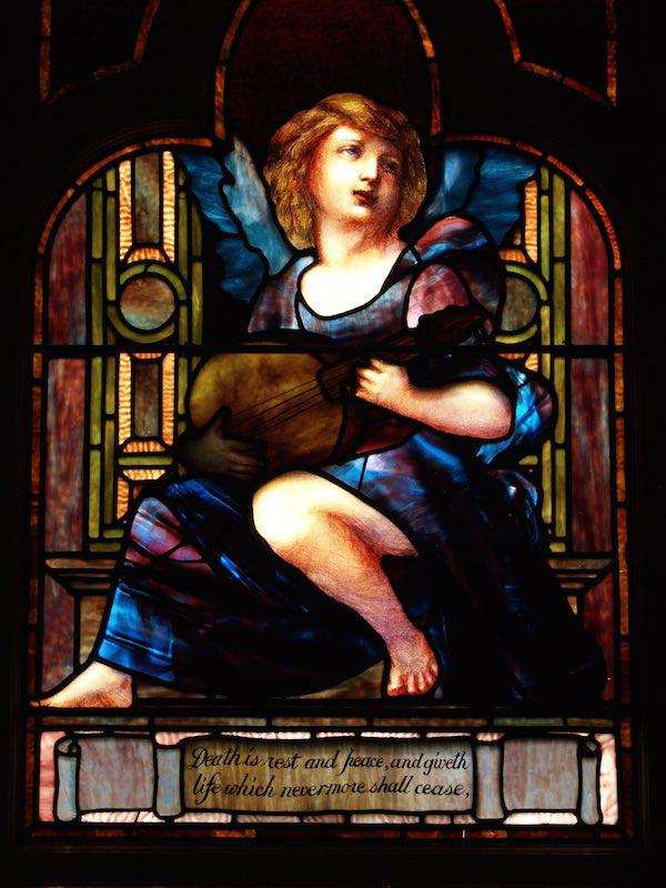 Breese Memorial Window:  The Pilgrims