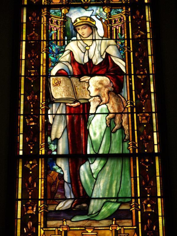 Wallace Memorial Window:  Faith