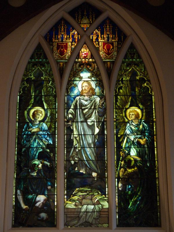 Crocker Memorial Window:  The Resurrection