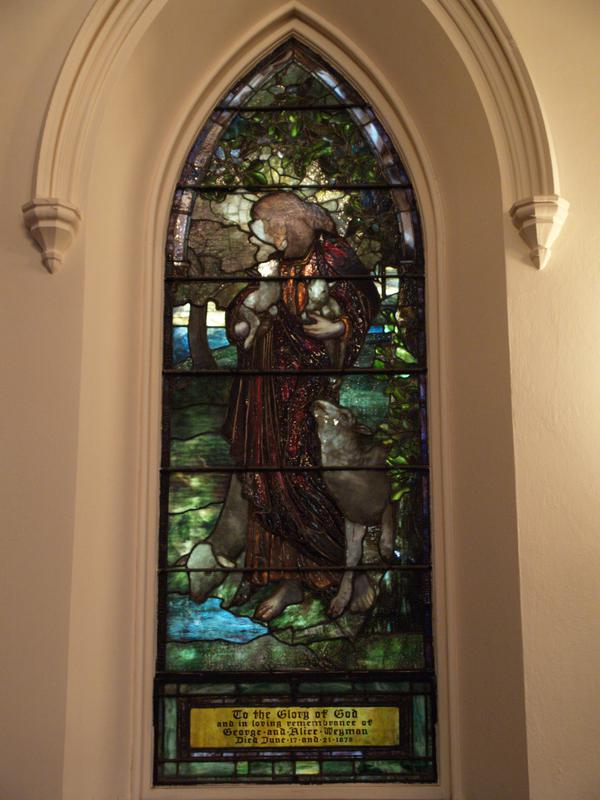 Weyman Memorial Window:  The Good Shepherd