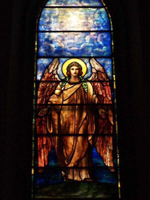 Pitman Memorial Window:  Charity