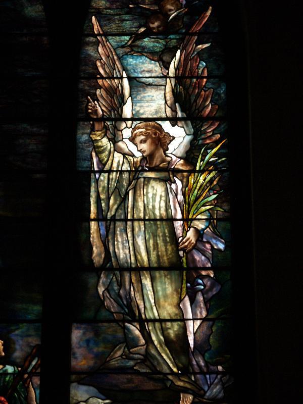 Willson Memorial Window:  Shepherds Watching Their Flocks