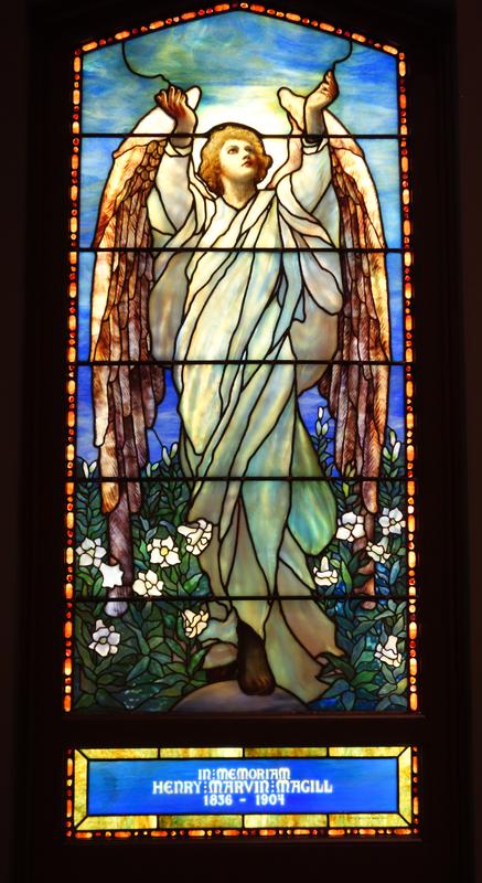 Magill Memorial Window:  Angel of Faith