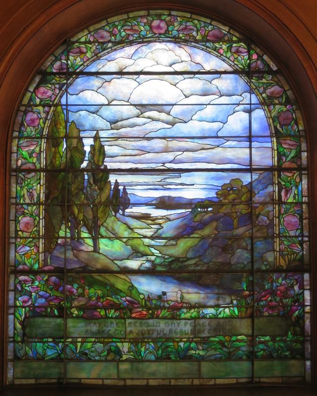 Lowe Memorial Window:  Vision of Holy City