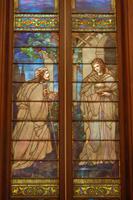 Massachusetts, Haverhill, First Congregational Church: Gale Memorial Window:  I Was Hungry and Ye Gave Me Meat