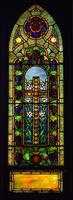 Stover Memorial Window:  ornamental window
