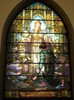 Howell Memorial Window:  St. John the Divine at Patmos
