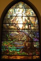 New Jersey, Elizabeth, St. Elizabeth's Church: Howell Memorial Window:  The Vision of the Virtues