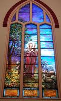 New York, Gloversville, First Presbyterian Church: Berry Memorial Window:  Christ as the Good Shepherd