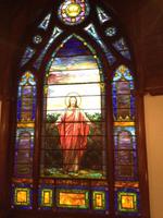 New Jersey, Jersey City, First Baptist Church: Forster Memorial Window:  Come Unto Me