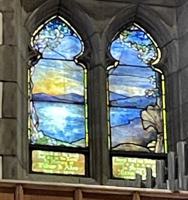 California, Pasadena, All Saints Church: Allen Memorial Window:  landscape