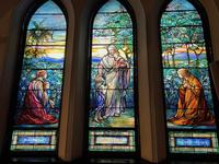 Pennsylvania, Franklin, St. John's Episcopal Church: Hays Memorial Window:  Christ Blessing Little Children