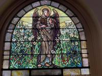 North Carolina, Charlotte, St. Peter's Episcopal Church: Smith Memorial Window:  Angel of Faith