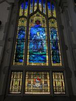 Healey Memorial Window:  Christ Triumphing over Temptation