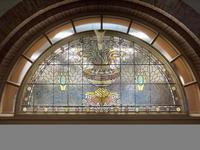 Florida, St. Augustine, Flagler College: ornamental windows