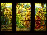 Illinois, Chicago, Richard H. Driehaus Collection: Shoemaker and Hoyt Memorial Window:  The Great Commission