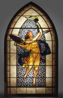 Massachusetts, Springfield, Michele and Donald D'Amour Museum of Fine Arts: Bowles Memorial Window:  Angel of Light