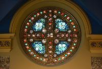 Davenport Memorial Window:  ornamental window