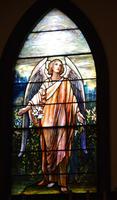 Louisiana, Baton Rouge, St. James Episcopal Church: Connell and Garig Memorial Window:  Angel of Resurrection