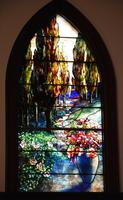 Louisiana, Baton Rouge, St. James Episcopal Church: Connell and Garig Memorial Window:  landscape