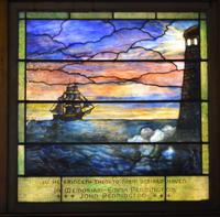 New Jersey, Bay Head, Bay Head Chapel: Pennington Memorial Window:  Pertaining to Sea