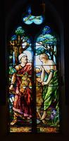 New Jersey, Boonton, St. John's Episcopal Church: Canfield Memorial Window:  Good Samaritan