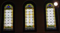 Illinois, Chicago, Hyde Park Union Church: ornamental windows