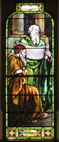 Ohio, Cincinnati, Calvary Episcopal Church: Hulbert Memorial Windows:  Boy Christ in the Temple