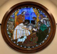 Ohio, Cincinnati, Church of the Nativity: Morrow Memorial Window:  Nativity