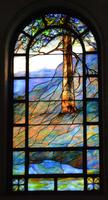New York, New York City, Brooklyn, Cypress Hills Cemetery, Cypress Hills Abbey: landscape