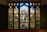 Indiana, Indianapolis, Indianapolis Museum of Art: Harrison Memorial Window:  St. Michael