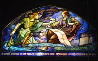 Hyde Memorial Window:  Recording Angel